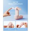 imageGAIATOP Portable Handheld Fan 3 IN 1 Mini Foldable Travel Fans 17H Max Cooling Time with Power Bank Pocket Design USB Rechargeable for Travel Concert Lash Makeup Summer Gifts for Women Girl WhitePink