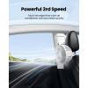imageGaiatop Baby Stroller Fan 4000mAh Oscillating Mini Portable Fan with Light 4 Speeds Battery Operated Small Handheld Desk Fan 360 Rotate Flexible Tripod Clip On Fan for Car Seat Crib Travel PinkWhite