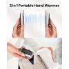 imageGaiatop Electric Hand Warmers Rechargeable Magnetic Pocket Hand Warmer 2Pack 3s Fast Heating Fits in Gloves for Winter Sports Hunting Accessories Stocking Stuffers Gifts for Men WomenWhite