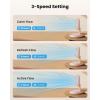 imageGaiatop Foldable Small Desk Fan 6000mAh Battery Powered Portable Fan with LED Night Light USB Rechargeable Bedroom Office Dorm Travel Camping Essentials Summer Gifts for Women Men Teens BlackPink