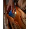imageGaiatop Hand Warmers Rechargeable DoubleSided Hot Hands with Flashlight Wrist Strap Reusable Portable Pocket Electric Heater Gifts for Women MenBlue Clouds
