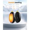 imageGaiatop Magnetic Hand Warmers Rechargeable 2 Pack 3 Settings PocketSized Cute Penguin Fast Hot Hands Reusable Portable Electric Heater for Camping Hunting Golf Gifts for Women MenBlack