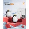 imageGaiatop Magnetic Hand Warmers Rechargeable 2 Pack 3 Settings PocketSized Cute Penguin Fast Hot Hands Reusable Portable Electric Heater for Camping Hunting Golf Gifts for Women MenBlack