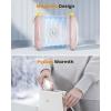 imageGaiatop Magnetic Hand Warmers Rechargeable 2 Pack 3 Settings PocketSized Cute Penguin Fast Hot Hands Reusable Portable Electric Heater for Camping Hunting Golf Gifts for Women MenPink