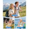 imageGaiatop Mini Portable Handheld Fan 4000mAh 15h Max Runtime Personal Turbo Fans Pocket Size High Speed 1100 Adjustable Small Hand Fan Outdoor Travel Concert Essentials Gifts for Women Men PinkPurple