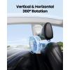imageGaiatop Mini Portable Stroller Fan Battery Operated Small Clip on Detachable 3 Speed Rechargeable 360 Rotate Flexible Tripod Better Cooling for Car Seat Crib Treadmill Travel Blueblue