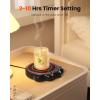 imageGaiatop Mug Warmer 50W Cute Cat Paw Cup Warmers 3 Temp Settings 210H Auto Shut Off Coffee Accessories Keep Beverage Hot for Desk and Home Use Large Heated Plate for Milk Tea Cocoa Candle BlackBlack
