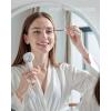 imageGaiatop Portable Mini Fan 3 Speed Handheld Fans with Power Display Flashlight USB Rechargeable Battery Lightweight Personal Cooling for Women Men Indoor Outdoor Travel BlackWhite