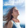 imageGaiatop Portable Neck Fan Rechargeable HandsFree 360 Cooling 17hrs Runtime Battery Powered Personal Wearable Fan Quiet Summer Outdoor Travel Essentials Birthday Gifts for Women Men Teens BlackPink