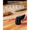 imageGaiatop Rechargeable Fabric Shaver 3Speeds Electric Lint Remover Shaver with LED Display 6 Leaf Blade Sweater Depiller for Clothes Furniture Couch Pills Fuzz Balls WhiteBlack