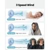 imageGaiatop USB Desk Fan 55 Inch Small Quiet Powerful 3 Speeds 90 Rotate Personal Mini Portable Desktop Table Fans Cooling for Home Office Car Travel Indoor Outdoor BlackBlue