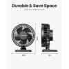 imageGaiatop USB Desk Fan Small But Powerful Personal Portable Quiet 3 Speeds Adjustable Mini Table Desktop fan for Cooling Home Office Car Summer Travel Gifts WhiteBlack