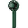 imageGaiatop Mini Portable Fan Small and Powerful Cute Design 3 Speed Personal Handheld fan and Desktop with Base Lightweight USB Rechargeable for Travel Lash Makeup Girl Women Summer Gift GreenNavy green