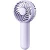 imageGaiatop Mini Portable Handheld Fan 3 Speed Powerful Battery Operated Small USB Rechargeable Personal Fans for Makeup Eyelash Camping Beach Airplane Travel Essentials for Women Girls BlackPurple