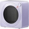 imageGaiatop Mini Space Heater Lightweight PTC Ceramic Fast Heating 500W Energy Efficient for Indoor Use Overheating ampamp 45 TipOver Protection Portable Desk Electric Heaters for Office Home BlackPurple