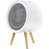 imageGaiatop Portable Space Heater for Indoor Use 1000W600W Small Electric Desk Heater for Bedroom or Office 2s PTC Ceramic Heating Overheat ampamp TipOver Protection Cute Gifts for Women Men CoworkersWhite