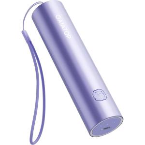 imageGaiatop Hand Warmers Rechargeable Portable Pocket Heater Electric Hand Warmer Reusable Heat Therapy Great Gifts for Raynauds Hunting Golf Camping Women MenPURPLE