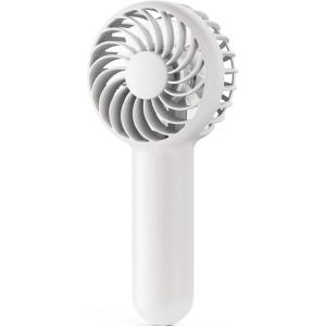imageGaiatop Mini Portable Handheld Fan 3 Speed Powerful Battery Operated Small USB Rechargeable Personal Fans for Makeup Eyelash Camping Beach Airplane Travel Essentials for Women Girls BlackWhite