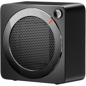 imageGaiatop Mini Space Heater Lightweight PTC Ceramic Fast Heating 500W Energy Efficient for Indoor Use Overheating ampamp 45 TipOver Protection Portable Desk Electric Heaters for Office Home BlackBlack