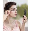imageGaiatop Portable Handheld Fan Slide Cute Clouds 3 Speed USB Rechargeable Mini Personal Hand Fans BeachTravel Essentials Small Pocket Summer Cooling Gifts for Women Girls Lash MakeupBlack