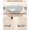 imageGaiatop Portable Heating Pad for Period Cramps 5000mAh Rechargeable Battery 2H Timer 3 Heat Levels and 6 Massage Modes for Menstrual Relief Period Pain Back or Belly Cordless Belt for Women GirlsPurple