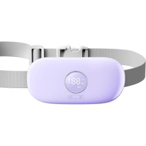 imageGaiatop Portable Heating Pad for Period Cramps 5000mAh Rechargeable Battery 2H Timer 3 Heat Levels and 6 Massage Modes for Menstrual Relief Period Pain Back or Belly Cordless Belt for Women GirlsPurple