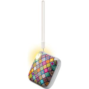 imageGaiatop Hand Warmers Rechargeable 3 Heat Settings 4000mAh DoubleSided Hot Hands with LightStrap Cute PalmSized Portable Pocket Electric Heater Reusable Outdoor Gifts for Women MenMandala Bloom